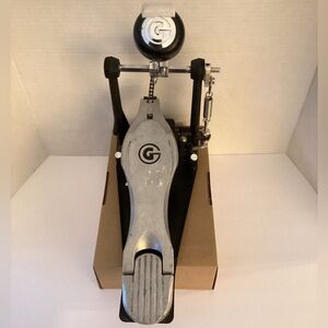 Gibraltar Bass Drum Pedal in Silver and Black